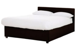 Hygena Attenborough Single Side Opening Ottoman Bed - Black.